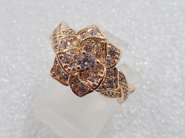 CRYSTAL FASHION RING / JP SIZE 14